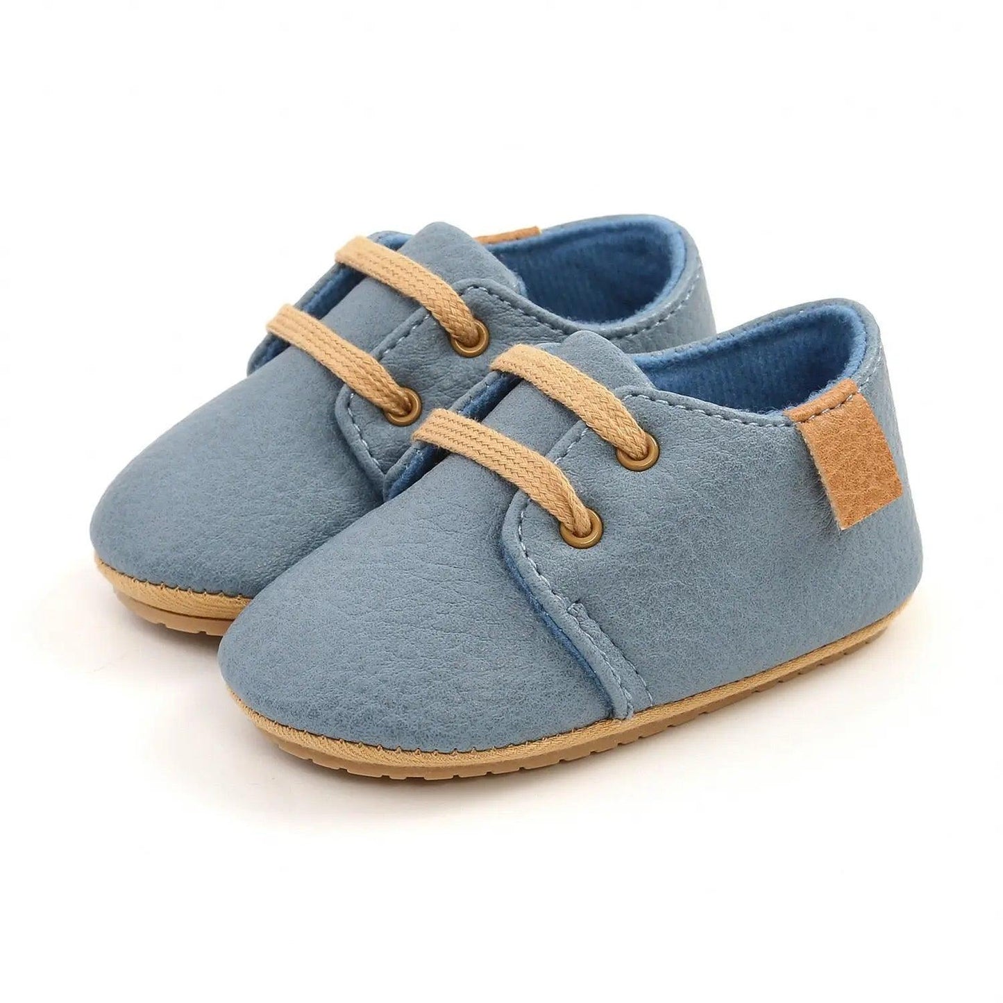 Neugeborenen Mokassin Blau Babyschuhe helloboxshop