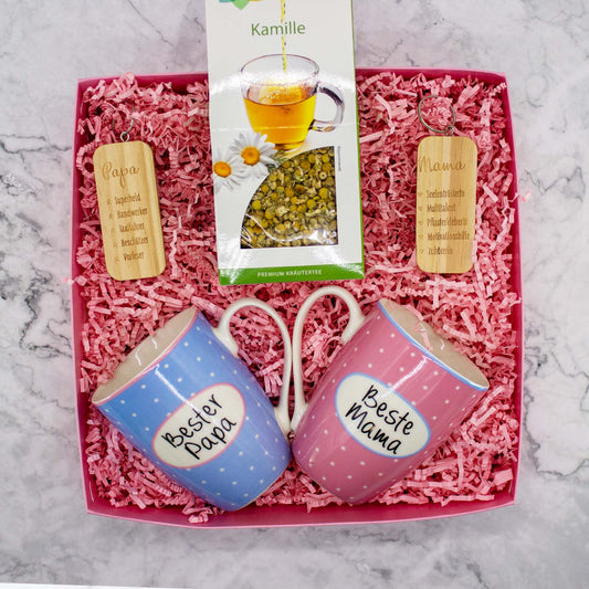 Chamomile tea gift set for parents girls